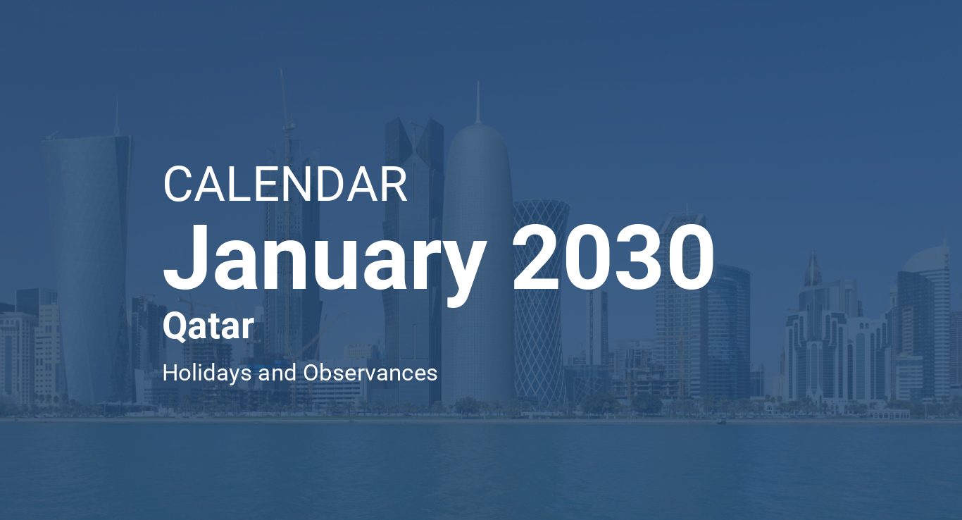 2025 Calendar Qatar